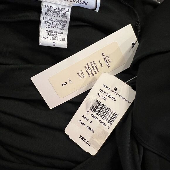 Diane Von Furstenberg dress Reema cocktail NWT 2 *read description - Picture 7 of 11